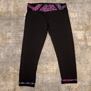 AF studio cropped leggings black